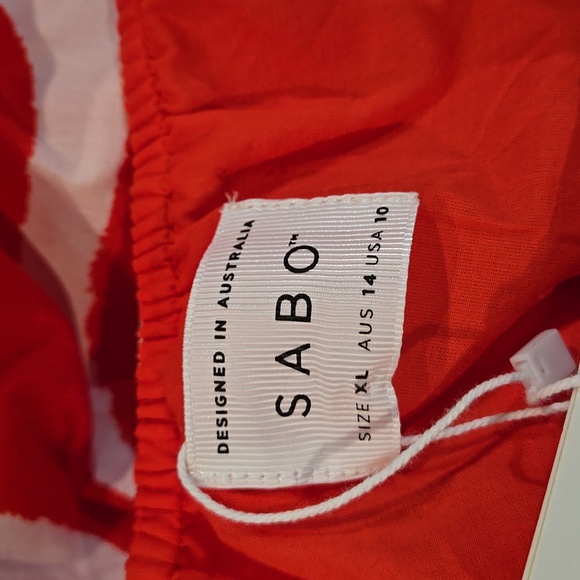 Sabo Catie Thin Strap Backless Maxi Dress In Evoke Red Size XL - Picture 11 of 14